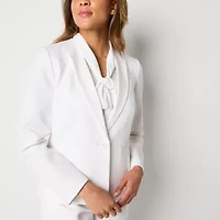 Black Label by Evan-Picone Womens Classic Fit Suit Jacket