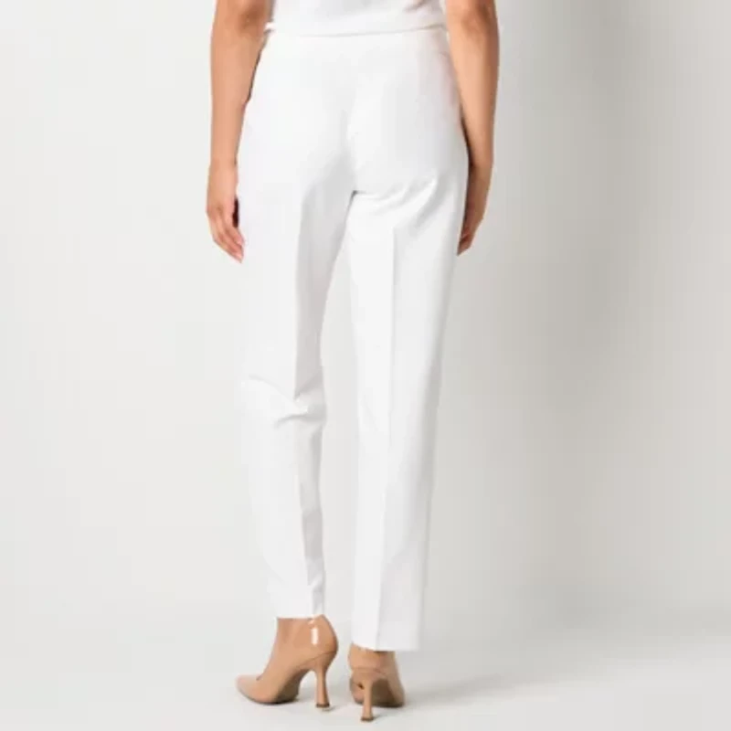 Black Label by Evan-Picone Womens Straight Fit Suit Pant