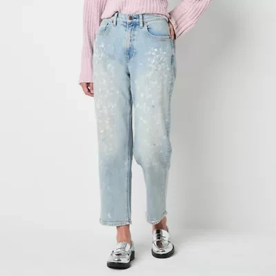 Arizona Womens Juniors Highest Rise Straight Leg Jean