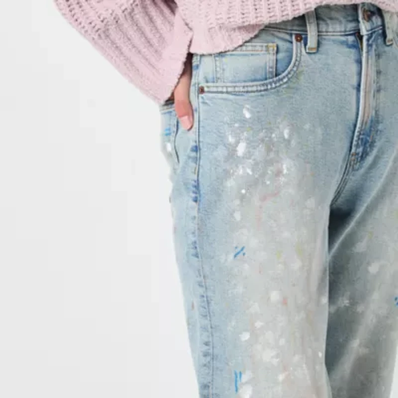 Arizona Womens Juniors Highest Rise Straight Leg Jean