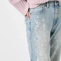 Arizona Womens Juniors Highest Rise Straight Leg Jean