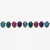 Mixit Gold Tone Womens 16 Inch Statement Necklace