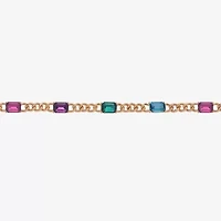 Mixit Gold Tone Womens 18 Inch Statement Necklace