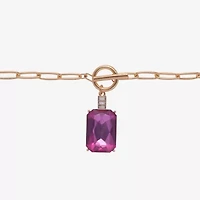 Mixit Gold Tone Womens Inch Pendant Necklace