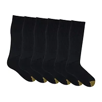 Gold Toe Harrington Mens 6 Pair Crew Socks