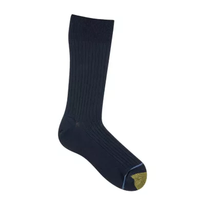 Gold Toe Canterbury Dress Mens 3 Pair Crew Socks