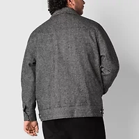 Shaquille O'Neal XLG Mens Big and Tall Zip-Front Jacket