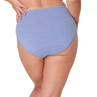 Bali Cotton Womens Womens 3 Pack Brief Panty Dfleb3