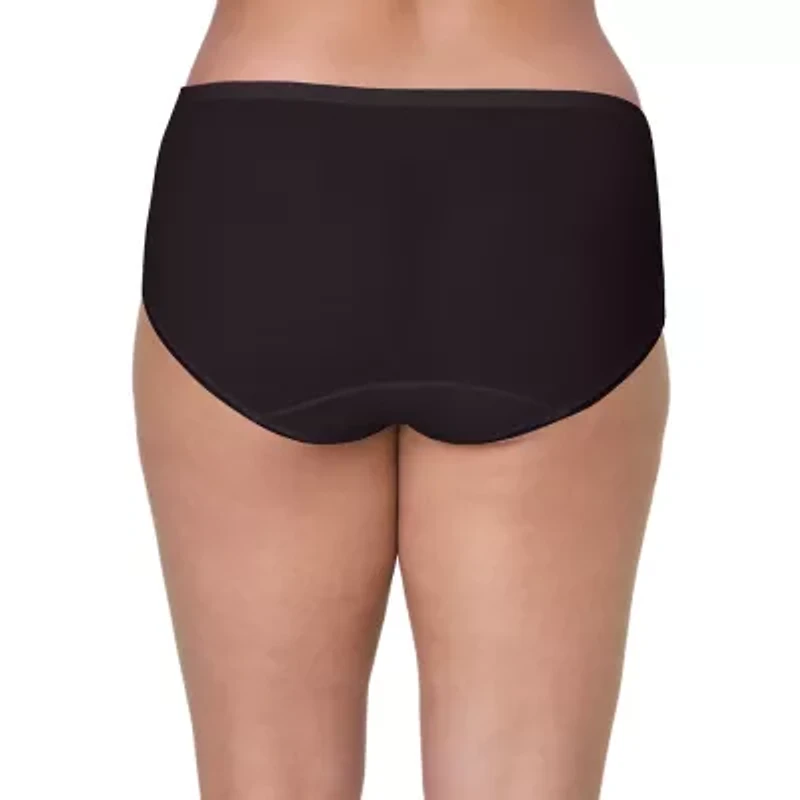 Bali Cotton Womens 3 Pack Hipster Panty Dflep3