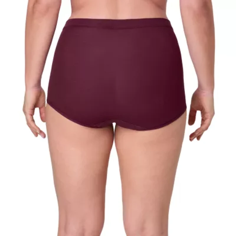 Bali Breathe Womens 3 Pack Brief Panty Dfclb3