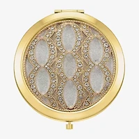 Monet Jewelry Rose Tone Compact Mirror