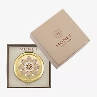 Monet Jewelry Gold Tone Gold Tone Compact Mirror
