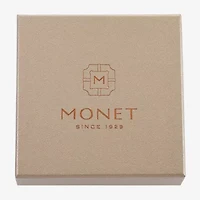 Monet Jewelry Pendant Necklace And Drop Earring Womens Blue 2-pc. Jewelry Set