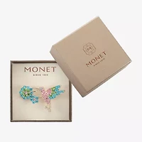 Monet Jewelry Hummingbird Multi Color Pin