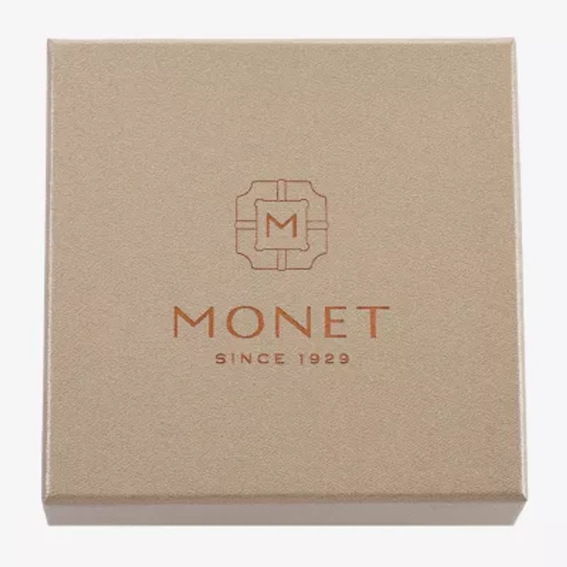 Monet Jewelry Rose Tone Sister Rose Tone Mirrored Compact Mirror