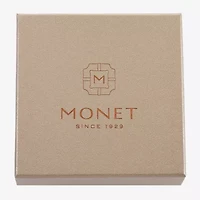 Monet Jewelry Rose Tone Sister Rose Tone Mirrored Compact Mirror