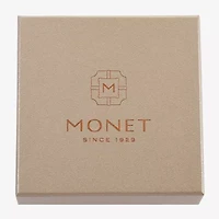 Monet Jewelry Gold Tone Butterfly Compact Mirror
