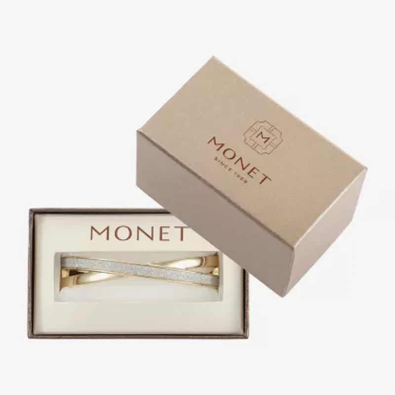 Monet Jewelry Twist Womens Bangle Bracelet