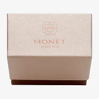 Monet Jewelry Gold Tone Womens Multi Color Cuff Bracelet