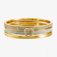 Monet Jewelry Two Tone Womens 3-pc. Bracelet Set