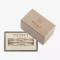 Monet Jewelry Two Tone Womens 3-pc. Bracelet Set