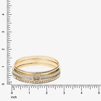 Monet Jewelry Two Tone Womens 3-pc. Bracelet Set