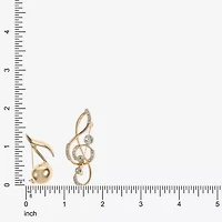 Monet Jewelry Gold Tone Music Notes Pin