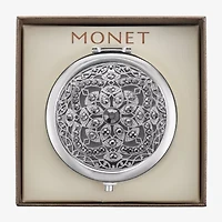 Monet Jewelry Rose Tone Compact Mirror