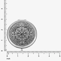 Monet Jewelry Rose Tone Compact Mirror