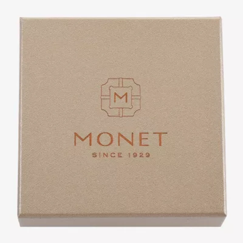 Monet Jewelry Gold Tone Compact Mirror