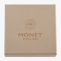 Monet Jewelry Gold Tone Compact Mirror