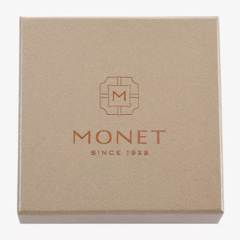 Monet Jewelry Twist Pendant Necklace And Drop Earring Womens Glass 2-pc. Jewelry Set