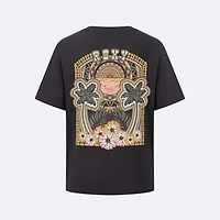 Roxy Big Kid Girls Crew Neck Short Sleeve Loose Fit Graphic T-Shirt