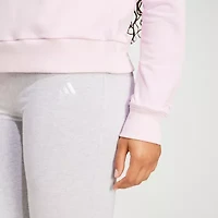 adidas Womens Mock Neck Long Sleeve Active Quarter-Zip Pullover