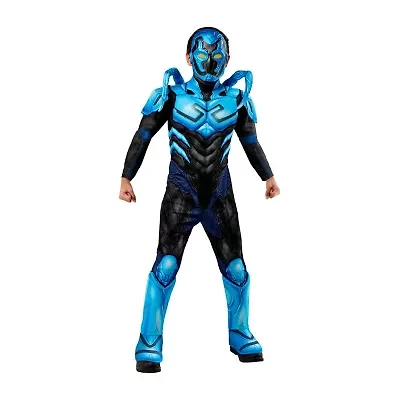 Little & Big Kid Boys Deluxe Blue Beetle 3-pc. Costume
