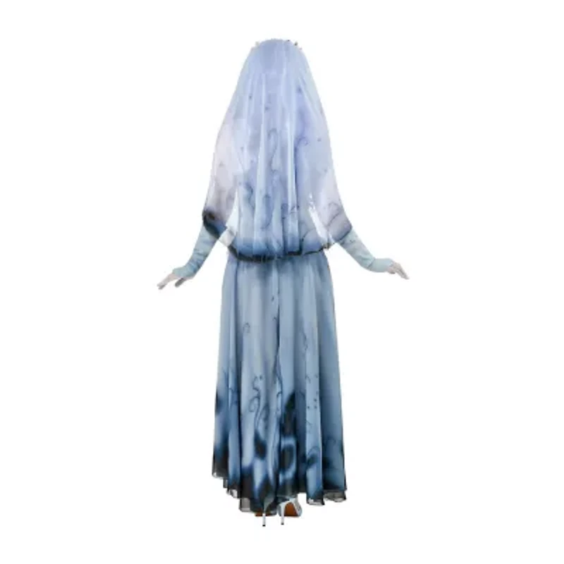 Womens The Corpse Bride : Emily Deluxe 4-pc. Costume