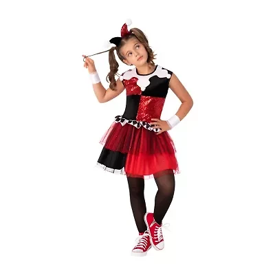 Little & Big Kid Girls Harley Quinn DC Comics 4-pc. Costume