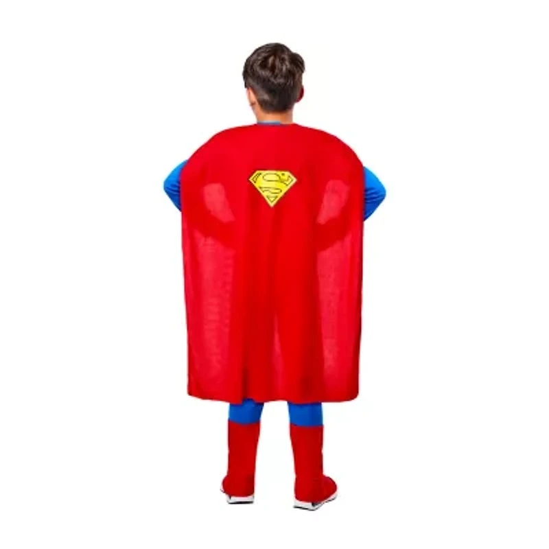 Little & Big Kid Boys Deluxe DC Comics Superman 3-pc. Costume