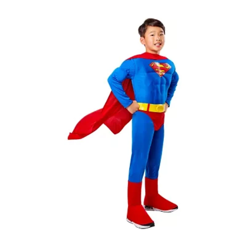 Little & Big Kid Boys Deluxe DC Comics Superman 3-pc. Costume