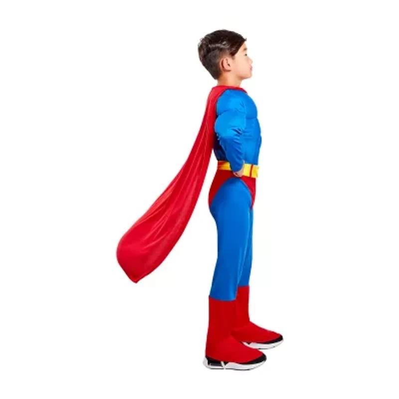 Little & Big Kid Boys Deluxe DC Comics Superman 3-pc. Costume
