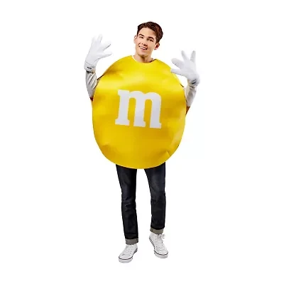 Unisex Adult Yellow M&M 3-pc. Costume