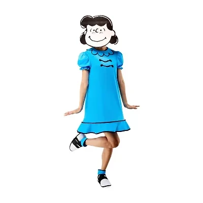 Womens Lucy Peanuts 4-pc. Costume