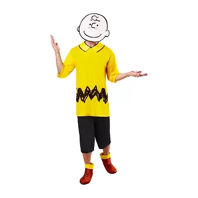 Mens Charlie Brown Peanuts 5-pc. Costume