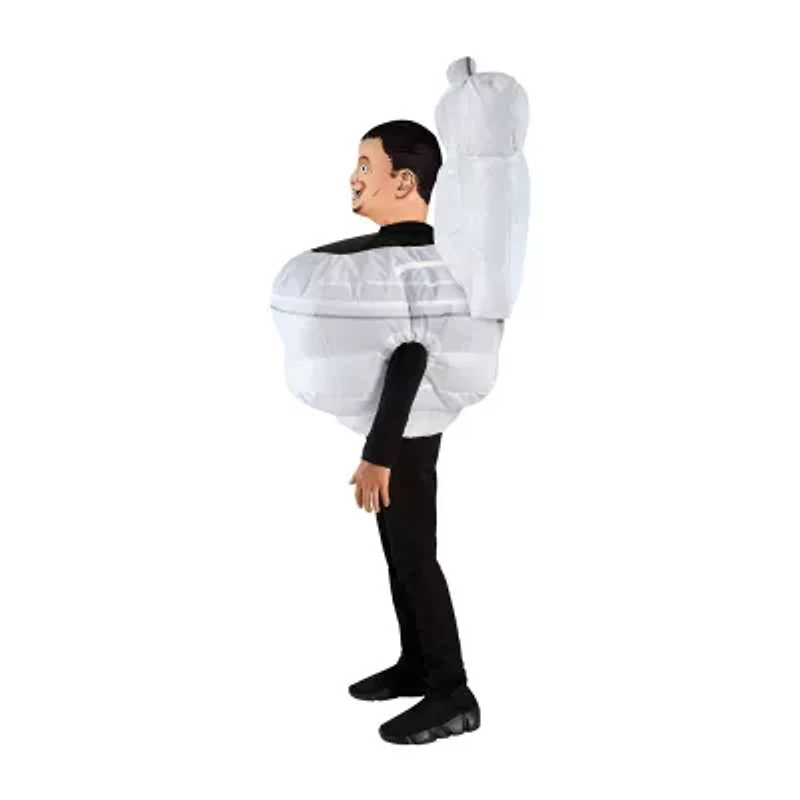 Little & Big Kid Boys Skibidi Toilet Inflatable 2-pc. Costume