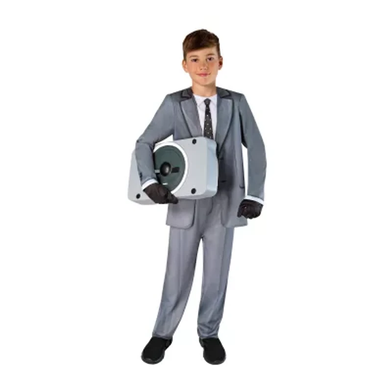 Little & Big Kid Boys Skibidi Toilet Speakerman 4-pc. Costume