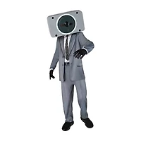 Little & Big Kid Boys Skibidi Toilet Speakerman 4-pc. Costume
