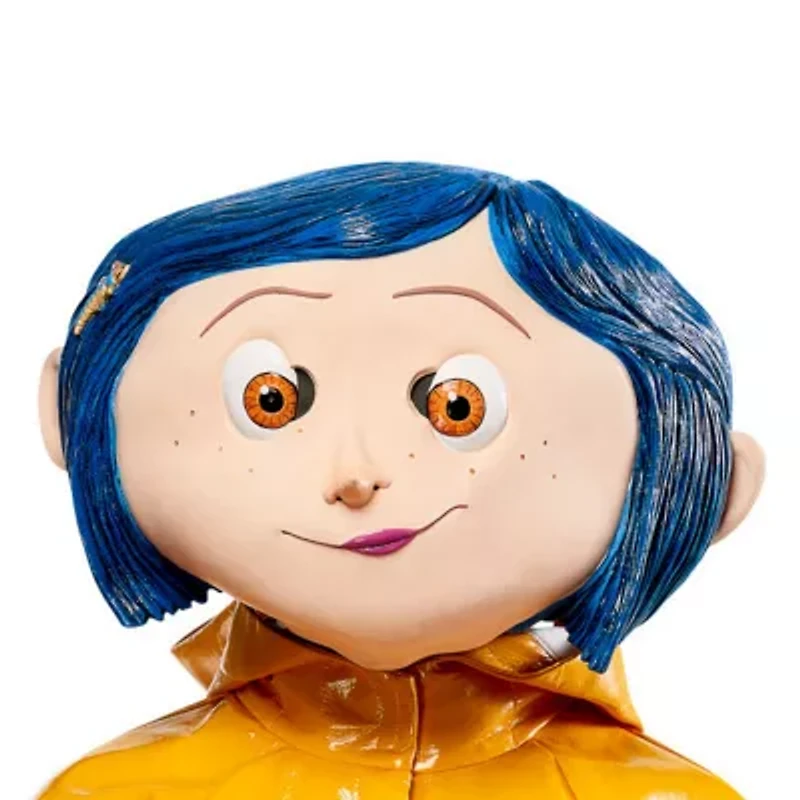 Womens Coraline Deluxe Mask Costume Accessory