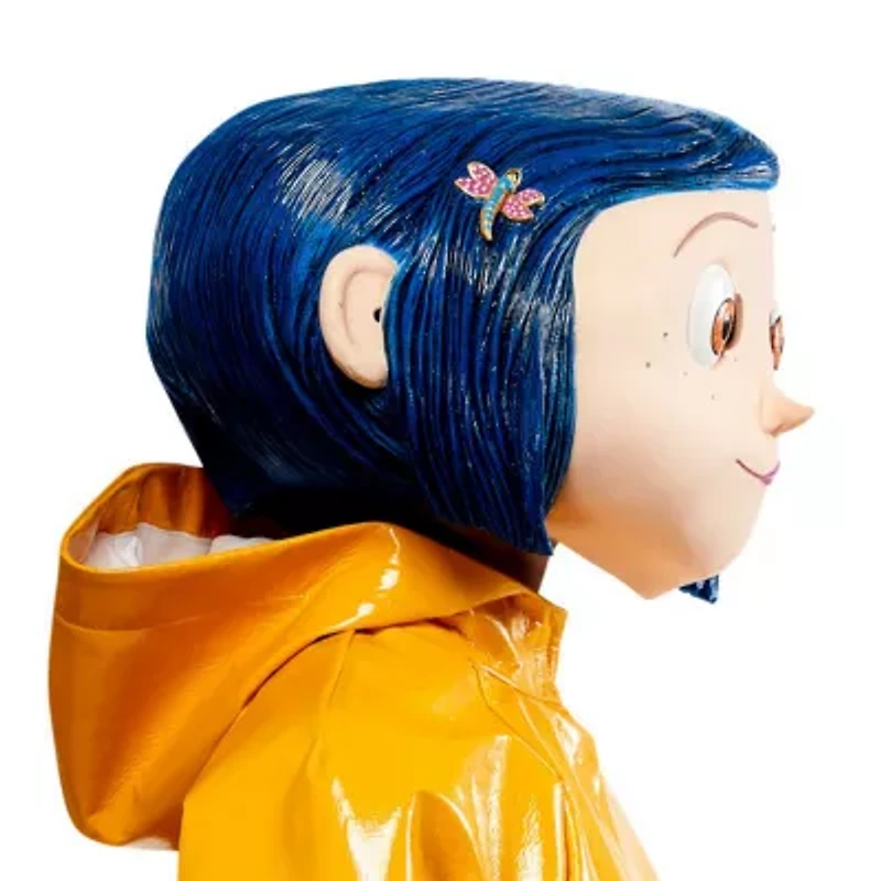 Womens Coraline Deluxe Mask Costume Accessory