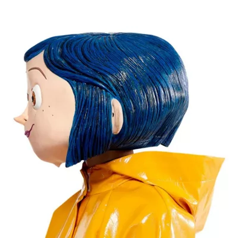 Womens Coraline Deluxe Mask Costume Accessory