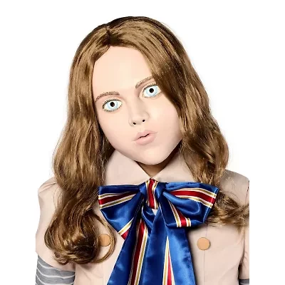 Womens M3gan Mask & Wig Costume Accessory